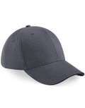Beechfield Athleisure 6 Panel Cap | Unisex | Mid-Profile | Cotton | 8 Colours | One Size - Hat - Logo Free Clothing
