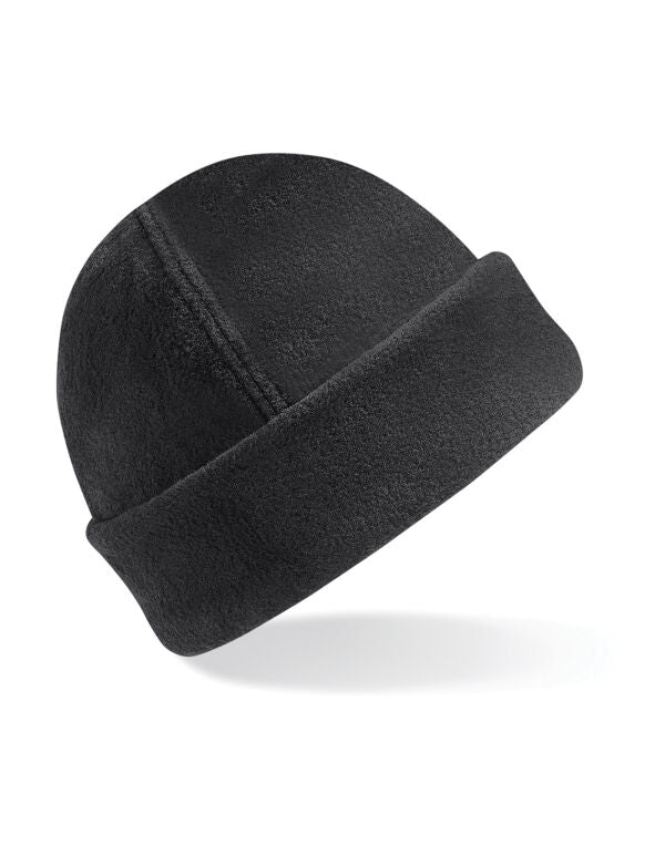 Beechfield Suprafleece® Ski Hat | Unisex | Thermal | Black or Navy | One Size - Hat - Logo Free Clothing
