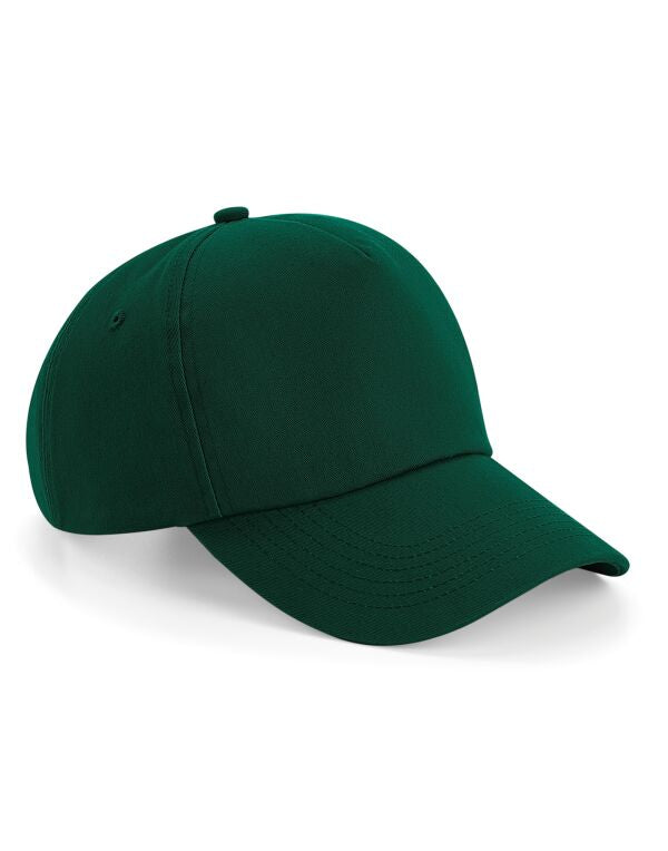 Beechfield Authentic 5 Panel Cap | Unisex | Cotton | 8 Colours | One Size - Hat - Logo Free Clothing