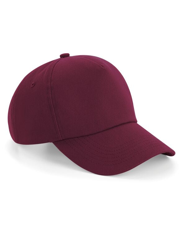 Beechfield Authentic 5 Panel Cap | Unisex | Cotton | 8 Colours | One Size - Hat - Logo Free Clothing