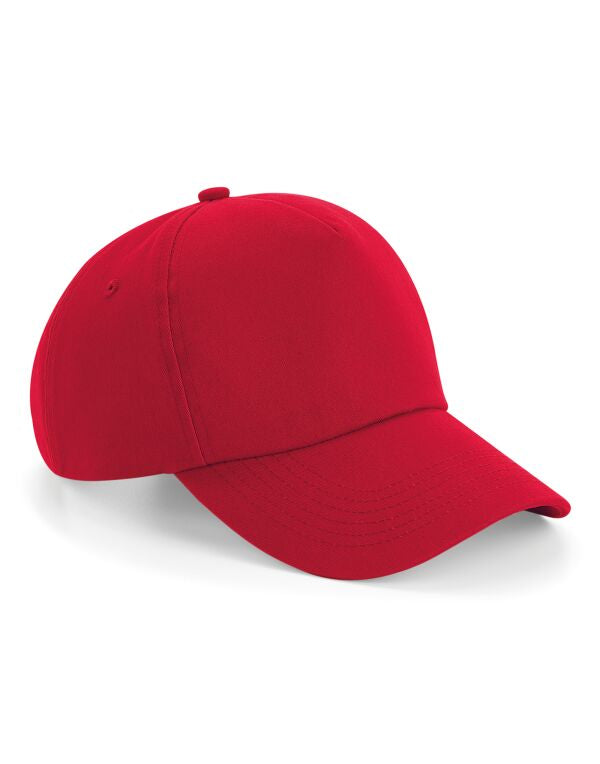Beechfield Authentic 5 Panel Cap | Unisex | Cotton | 8 Colours | One Size - Hat - Logo Free Clothing