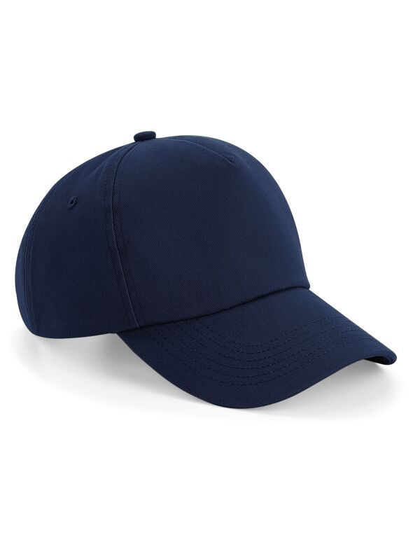 Beechfield Authentic 5 Panel Cap | Unisex | Cotton | 8 Colours | One Size - Hat - Logo Free Clothing