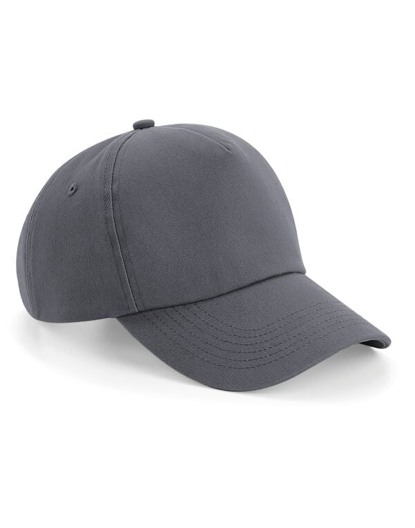 Beechfield Authentic 5 Panel Cap | Unisex | Cotton | 8 Colours | One Size - Hat - Logo Free Clothing