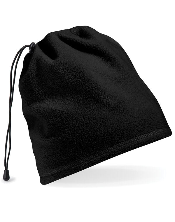 Beechfield Suprafleece® Snood/Hat Combo | Unisex | Thermal | 4 Colours | One Size - Scarf - Logo Free Clothing