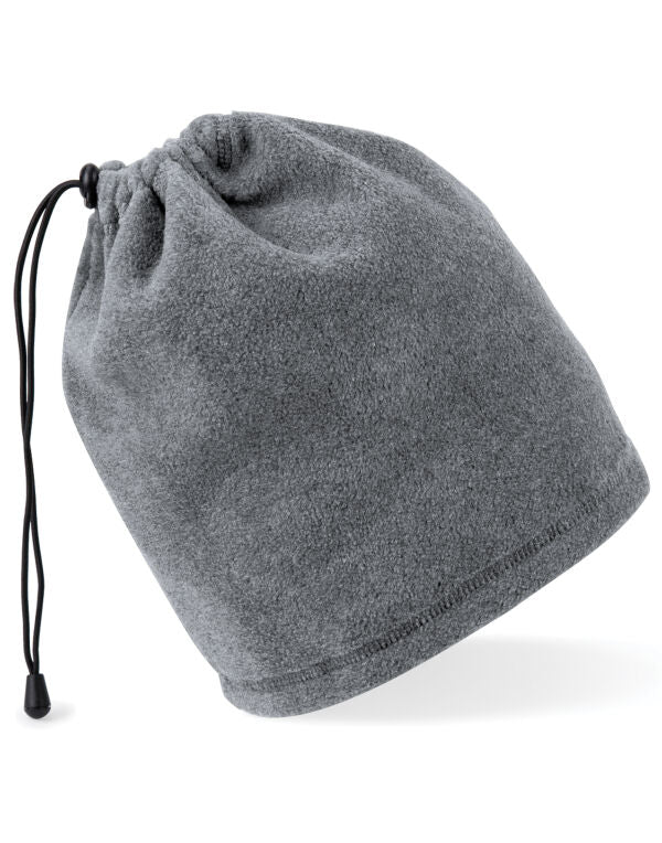 Beechfield Suprafleece® Snood/Hat Combo | Unisex | Thermal | 4 Colours | One Size - Scarf - Logo Free Clothing