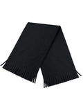 Beechfield Suprafleece® Dolomite Scarf | Unisex | Thermal | Black or Navy | One Size - Scarf - Logo Free Clothing
