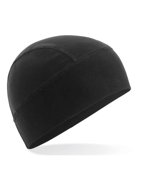 Beechfield Softshell Sports Tech Beanie | Unisex | Breathable | Black or Grey | One Size - Hat - Logo Free Clothing