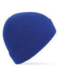 Beechfield Engineered Knit Ribbed Beanie | Unisex | Cuffed | 14 Colours | One Size - Hat - Logo Free Clothing