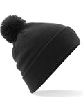 Beechfield Original Pom Pom Beanie | Unisex | Soft Touch | Cuffed | 12 Colours | One Size - Hat - Logo Free Clothing