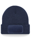 Beechfield Thinsulate™ Patch Beanie | Unisex | Thermal | Cuffed | 5 Colours | One Size - Hat - Logo Free Clothing