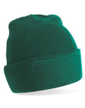 Beechfield Original Patch Beanie | Unisex | Soft Touch | Cuffed | 10 Colours | One Size - Hat - Logo Free Clothing