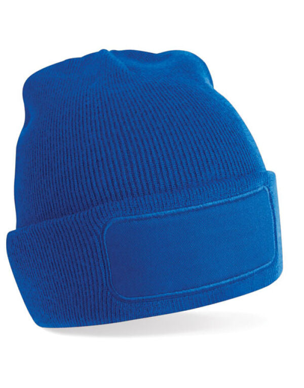 Beechfield Original Patch Beanie | Unisex | Soft Touch | Cuffed | 10 Colours | One Size - Hat - Logo Free Clothing