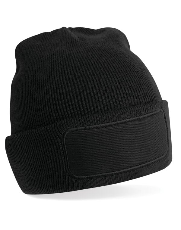 Beechfield Original Patch Beanie | Unisex | Soft Touch | Cuffed | 10 Colours | One Size - Hat - Logo Free Clothing