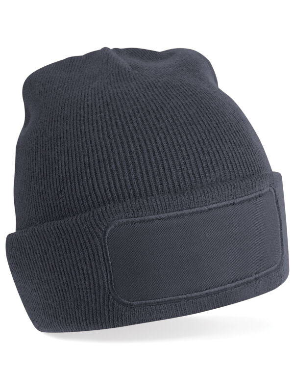 Beechfield Original Patch Beanie | Unisex | Soft Touch | Cuffed | 10 Colours | One Size - Hat - Logo Free Clothing