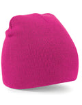 Beechfield Original Pull-On Beanie | Unisex | Soft | Double Knit | 21 Colours | One Size - Hat - Logo Free Clothing