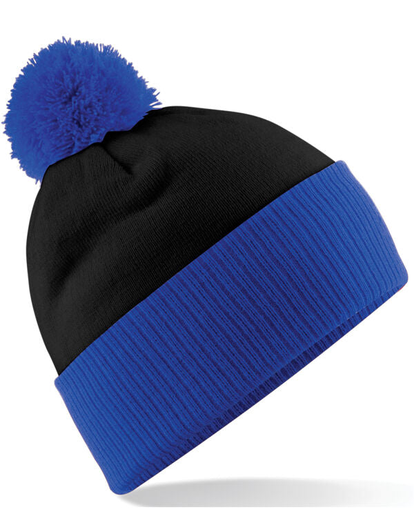 Beechfield Snowstar® Two-Tone Beanie | Unisex | Contrast Colours | 5 Colours | One Size - Hat - Logo Free Clothing