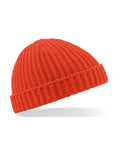Beechfield Trawler Beanie | Unisex | Shallow Crown | Cuffed | 10 Colours | One Size - Hat - Logo Free Clothing