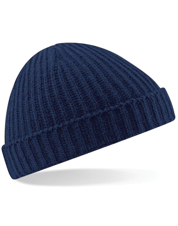 Beechfield Trawler Beanie | Unisex | Shallow Crown | Cuffed | 10 Colours | One Size - Hat - Logo Free Clothing