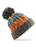 Beechfield Corkscrew Pom Pom Beanie | Unisex | Heavyweight Cable Knit | 15 Colours | One Size - Hat - Logo Free Clothing
