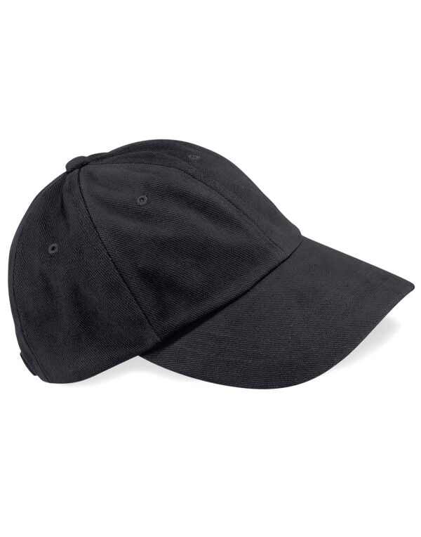 Beechfield Low Profile Heavy Brushed Cotton Drill Cap | Unisex | 6 Colours | One Size - Hat - Logo Free Clothing