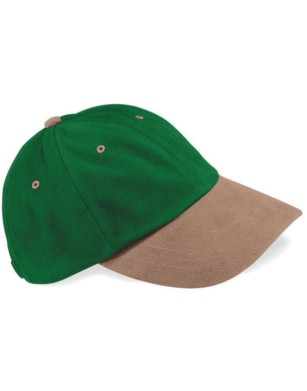 Beechfield Low Profile Heavy Brushed Cotton Drill Cap | Unisex | 6 Colours | One Size - Hat - Logo Free Clothing