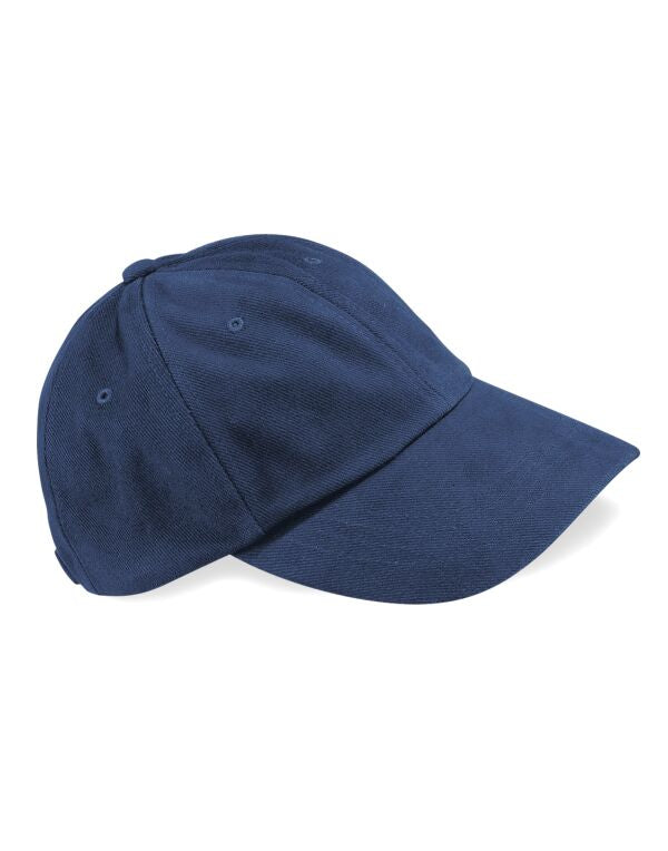 Beechfield Low Profile Heavy Brushed Cotton Drill Cap | Unisex | 6 Colours | One Size - Hat - Logo Free Clothing
