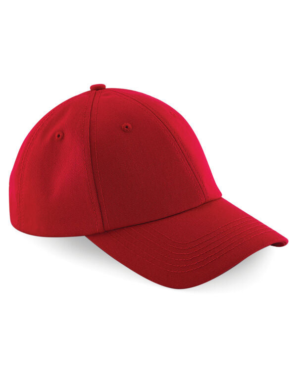 Beechfield Authentic Baseball Cap | Unisex | Mid Profile | Cotton | 7 Colours | One Size - Hat - Logo Free Clothing