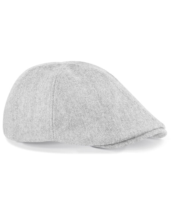 Beechfield Ivy Cap | Unisex | Fully Lined | Buckle Adjust | Grey or Light Grey | One Size - Hat - Logo Free Clothing