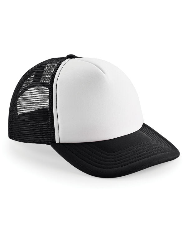 Beechfield Vintage Snapback Trucker Cap | Unisex | Two Tone | 9 Colours | One Size - Hat - Logo Free Clothing