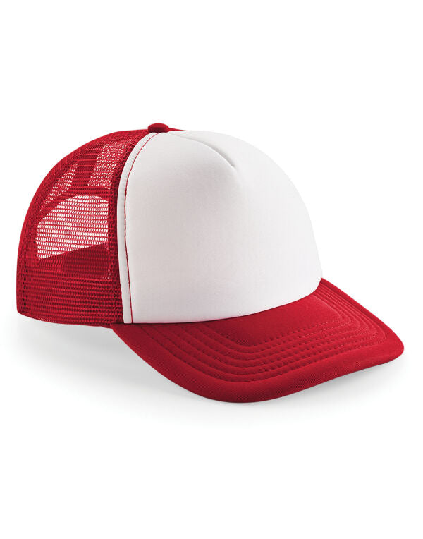 Beechfield Vintage Snapback Trucker Cap | Unisex | Two Tone | 9 Colours | One Size - Hat - Logo Free Clothing
