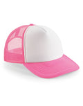 Beechfield Vintage Snapback Trucker Cap | Unisex | Two Tone | 9 Colours | One Size - Hat - Logo Free Clothing