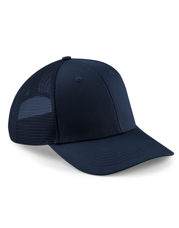 Beechfield Urbanwear Trucker Cap | Unisex | 6 Panel | Curved Peak | 10 Colours | One Size - Hat - Logo Free Clothing