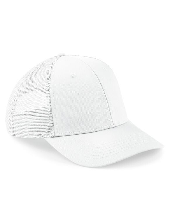 Beechfield Urbanwear Trucker Cap | Unisex | 6 Panel | Curved Peak | 10 Colours | One Size - Hat - Logo Free Clothing