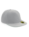 Beechfield Original Flat Peak Snapback Cap | Unisex | 5 Panel | 9 Colours | One Size - Hat - Logo Free Clothing