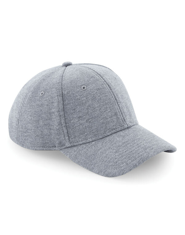 Beechfield Jersey Athleisure Baseball Cap | Unisex | 6 Panel | Buckle | 4 Colours | One Size - Hat - Logo Free Clothing