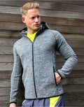 Spiro Fitness | Mens Microfleece Hoodie | Logo Free Clothing