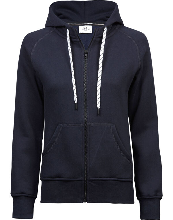 Tee Jays Ladies Fashion Full Zip Hoodie | Zip-Up Hooded Top | 5 Colours | S-2XL - Hoodie - Logo Free Clothing