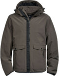 Tee Jays Mens Urban Adventure Jacket | Waterproof | Breathable | Hooded | 3 Colours | S-3XL - Winter Jacket - Logo Free Clothing