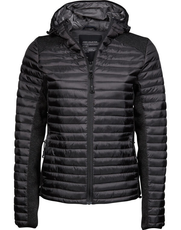 Tee Jays | Ladies Aspen Crossover Jacket | Logo Free Clothing