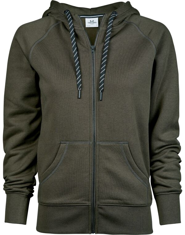 Tee Jays Ladies Fashion Full Zip Hoodie | Zip-Up Hooded Top | 5 Colours | S-2XL - Hoodie - Logo Free Clothing