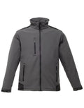 Regatta Sandstorm Mens Ripstop Softshell Jacket | Stretch | Showerproof | 3 Colours | S-3XL - Summer Jacket - Logo Free Clothing