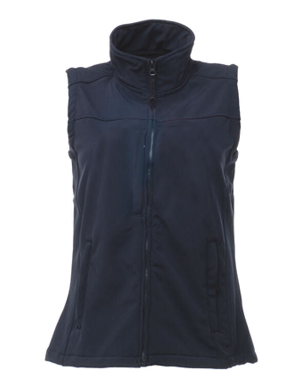 Regatta Flux Ladies Softshell Gilet | Showerproof Stretch Body Warmer | 3 Colours | 10-20 - Gilet - Logo Free Clothing