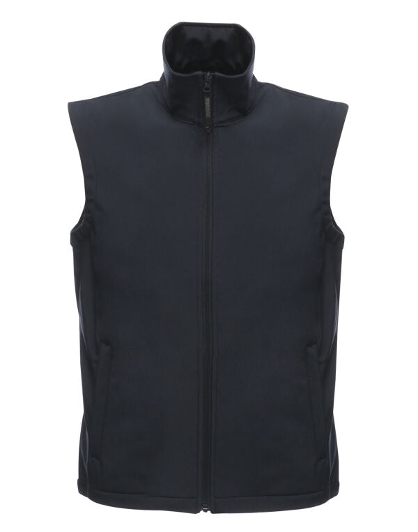 Regatta Classic Mens Softshell Gilet | Showerproof Stretch Body Warmer | 3 Colours | S-3XL - Gilet - Logo Free Clothing