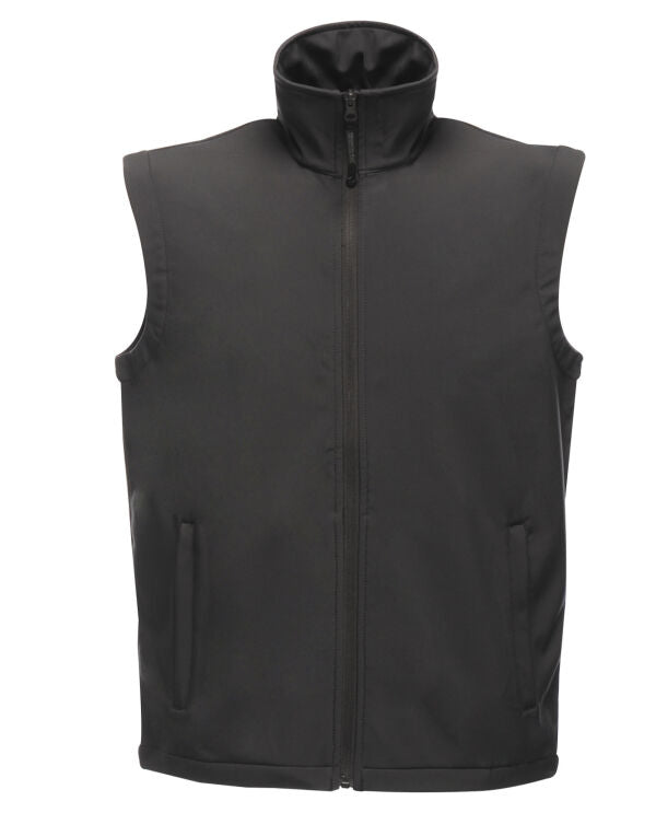 Regatta Classic Mens Softshell Gilet | Showerproof Stretch Body Warmer | 3 Colours | S-3XL - Gilet - Logo Free Clothing