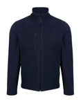 Regatta Honestly Made Mens Recycled Fleece Jacket | Lightweight | Black or Navy | S-3XL - Fleece - Logo Free Clothing