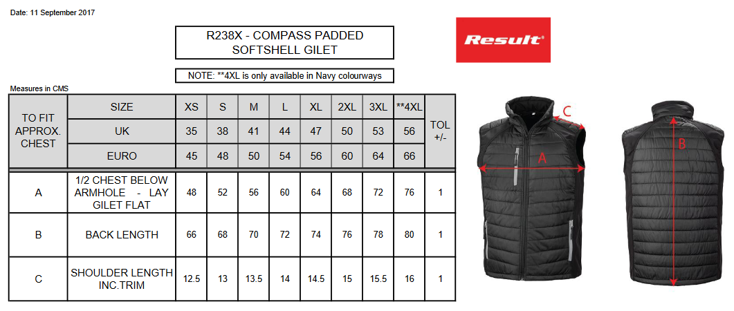 Result Recycled Unisex Compass Softshell Gilet | Sustainable Body Warmer | 12 Colours | XS-3XL - Gilet - Logo Free Clothing