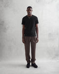 wax london men's Reid - Black Organic Cotton T-Shirt