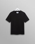 wax london men's Reid - Black Organic Cotton T-Shirt
