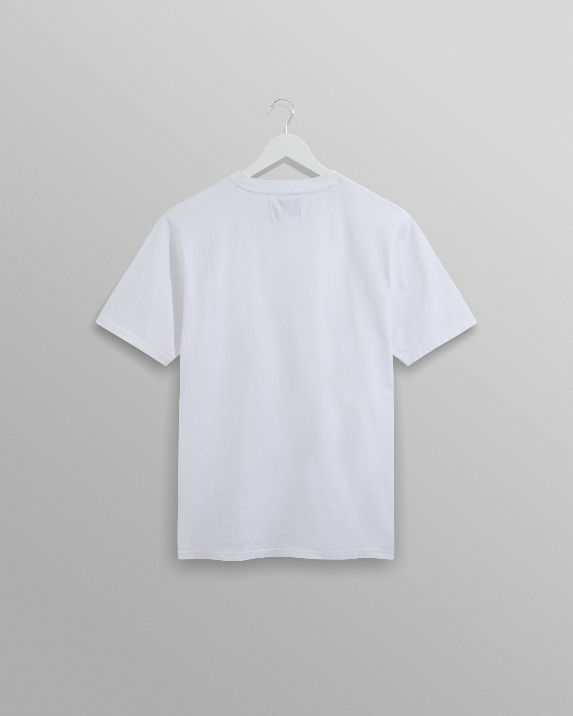 wax london men's Reid - White Organic Cotton T-Shirt
