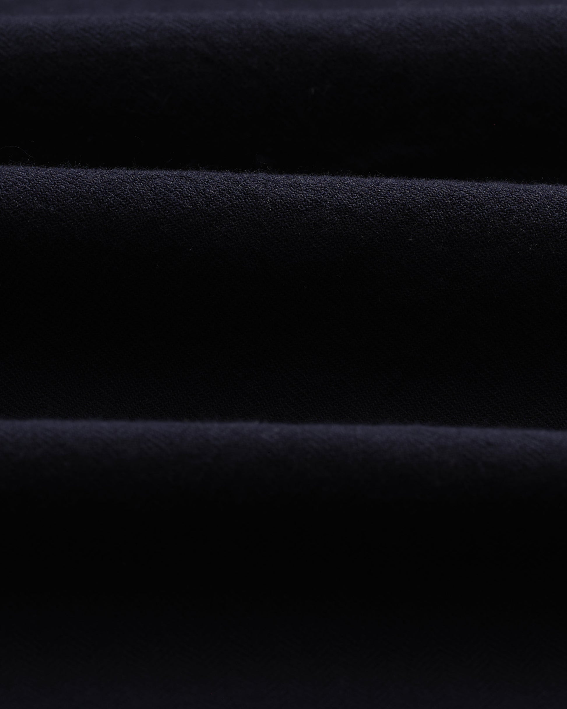 wax london men's Ripley - Navy Brushed Herringbone Lounge Shirt